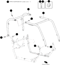 Rops - Rear Upper Weldment