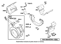 Blower Housing And Cover Assembly