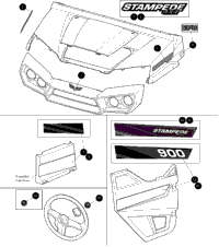 Hood/Door Decals