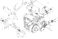 Engine And Exhaust Assembly