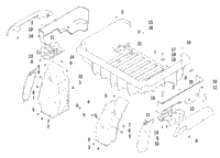 Rear Body Panel And Cargo Box Assembly