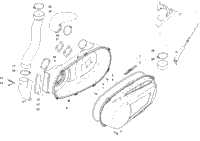 Belt Cooling And Clutch Cover Assembly
