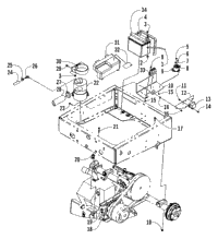 Drive Train Mount Assembly