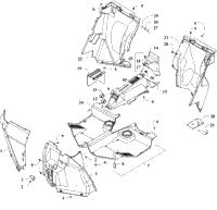 Console And Floor Panel Assembly