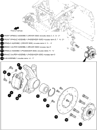 Front Spindle Assembly