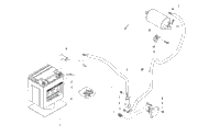 Battery And Starter Motor Assembly