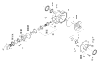 Rear Drive Gearcase Assembly
