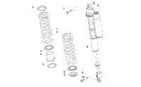 Rear Suspension Shock Assembly