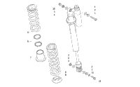 Rear Suspension Shock Assembly