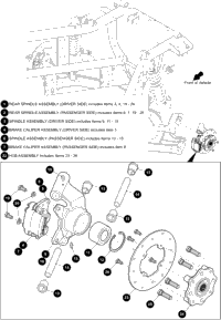 Rear Spindle Assembly
