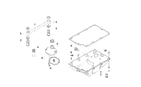 Oil Pan And Strainer Assembly