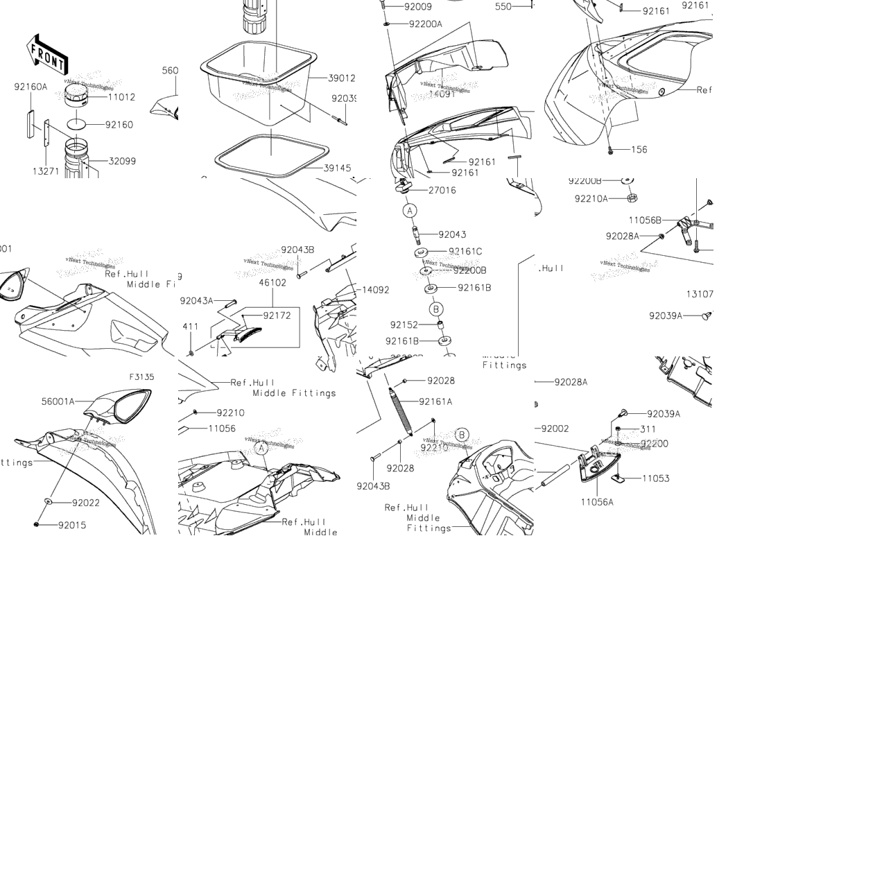 Hull Front Fittings
