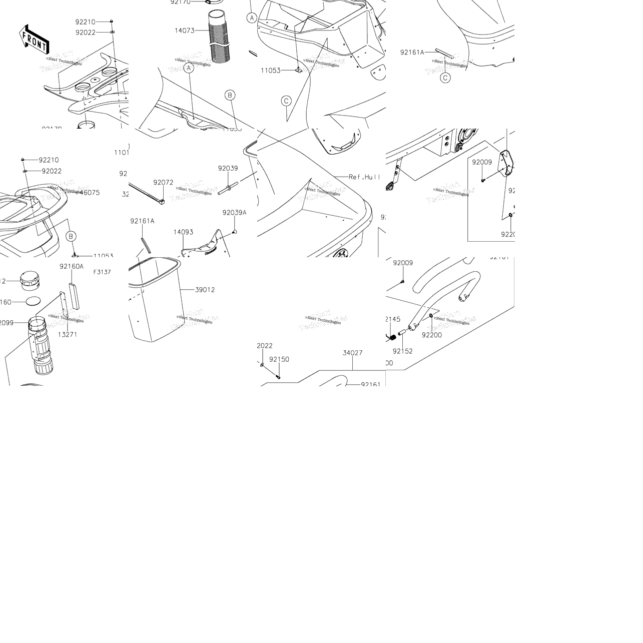 Hull Rear Fittings
