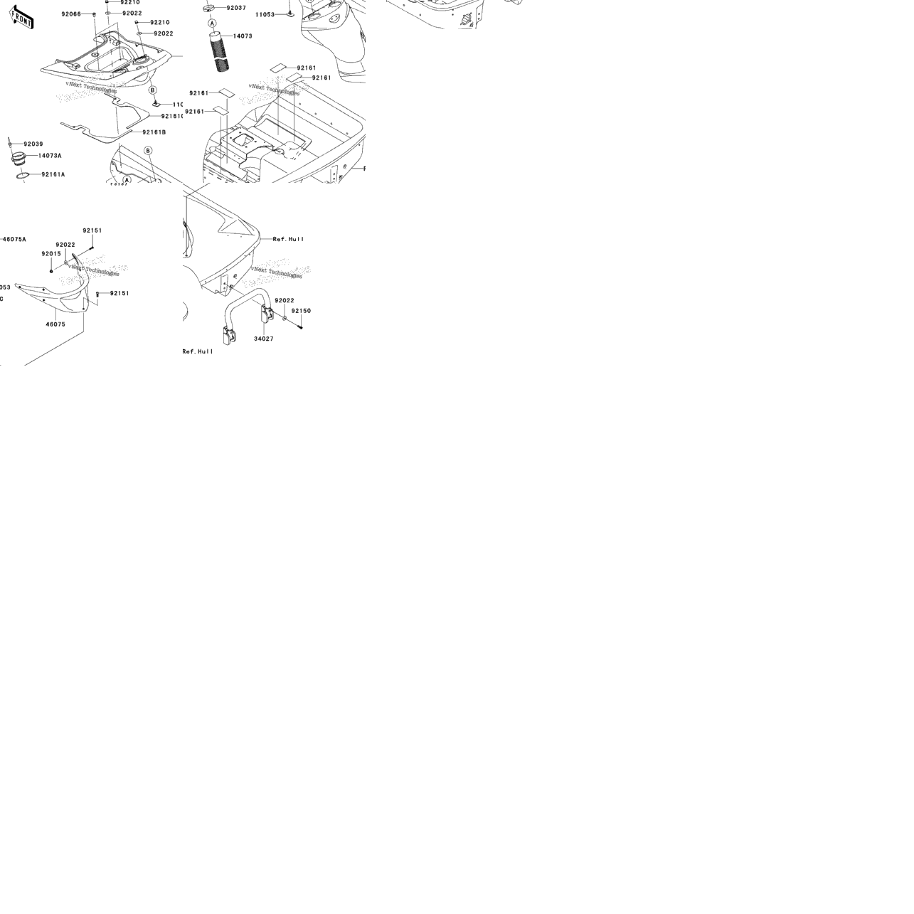 Hull Rear Fittings