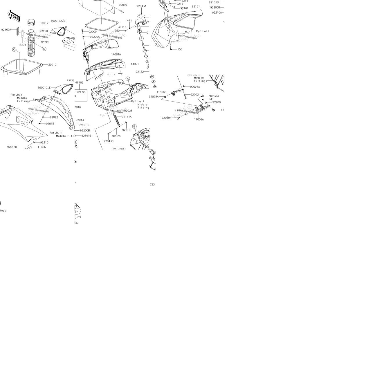 Hull Front Fittings