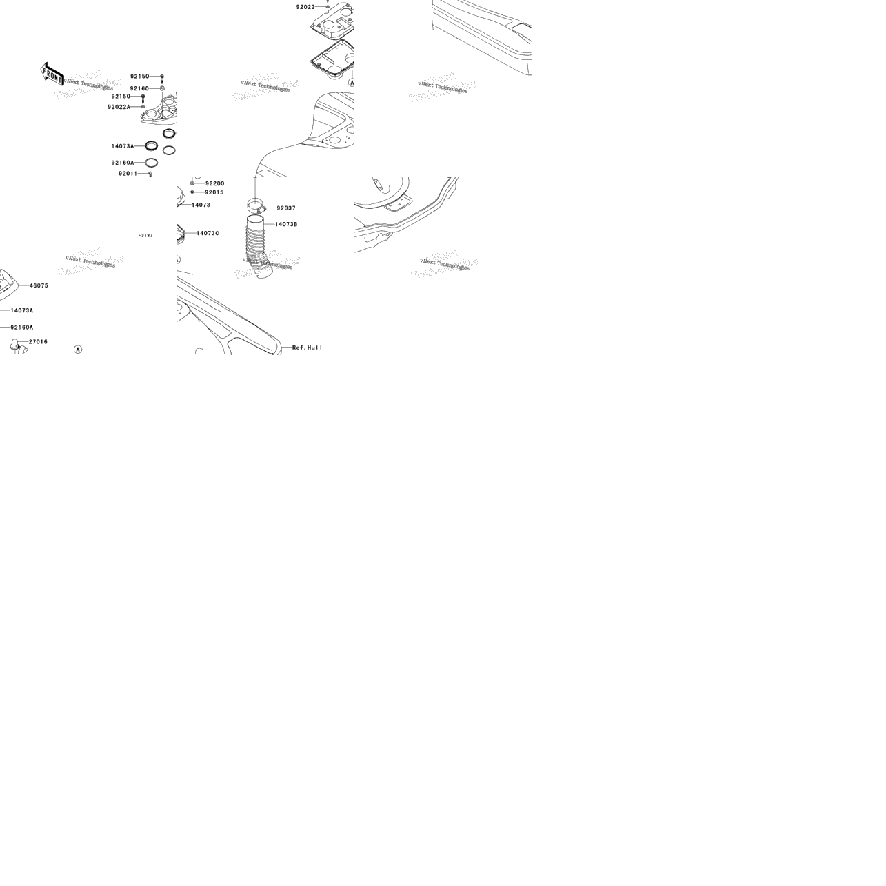 Hull Rear Fittings
