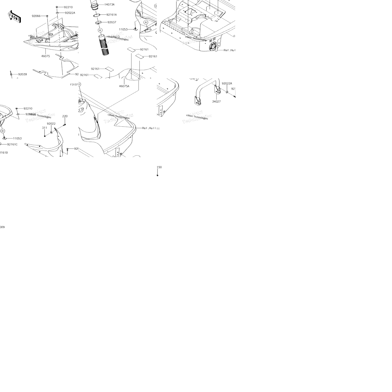 Hull Rear Fittings