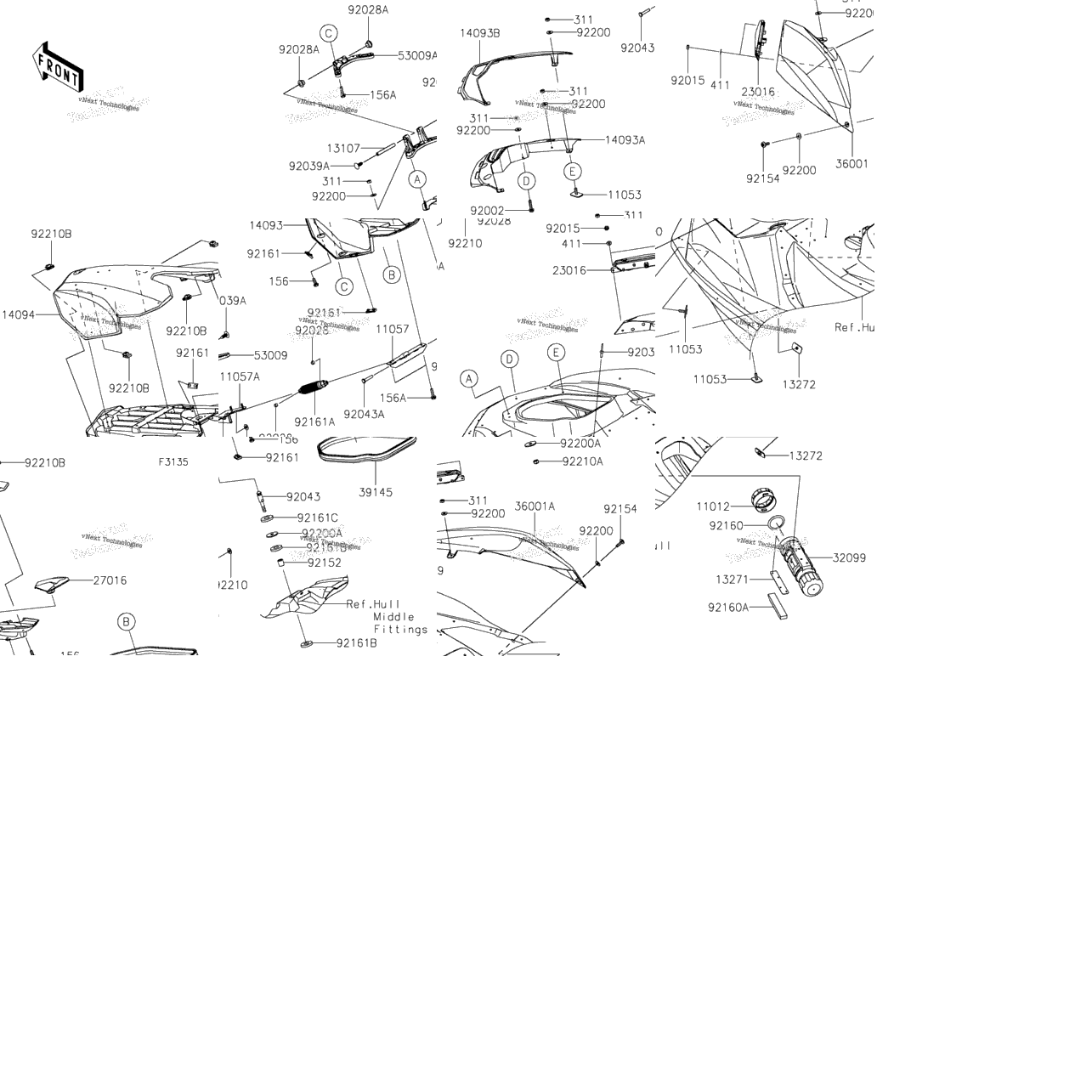 Hull Front Fittings 2