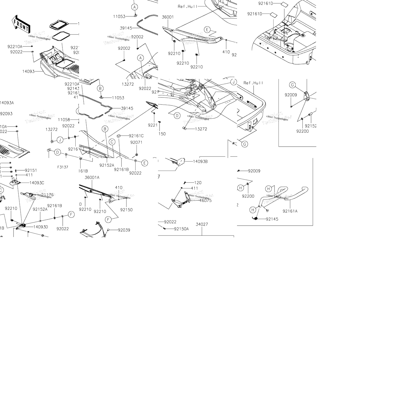 Hull Rear Fittings
