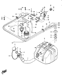 Fuel Tank ('82-'83 Js440-A6/A7)
