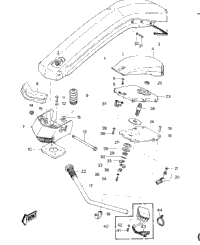 Handle Pole/Switches (Js550-A1/A2)