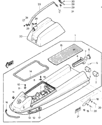 Hull/Engine Hood (Js550-A1/A2)