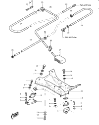 Engine Mount/Cooling & Bilge ('82-'83 J