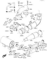 Muffler (Kaw10001b787-Kaw15906e787)