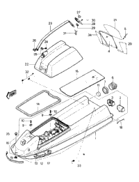 Hull/Engine Hood (Js440-A14)