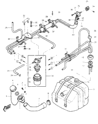 Fuel Tank ('84-'86 Js440-A8/A9/A10