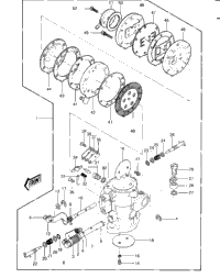Carburetor ('82-'83 Js440-A6/A7)