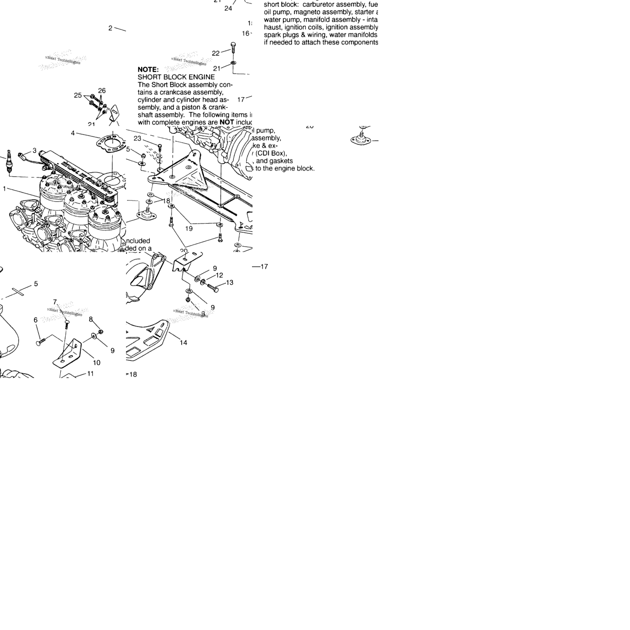 Engine Mounting Slt 750