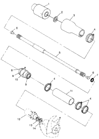 Drive System Hurricane B964466 & Intl. Hurricane