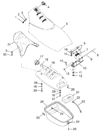 Front Storage Compartment