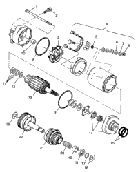 Starting Motor B984978