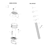 Engine Air Intake/Hull Air Inlet /W025297i