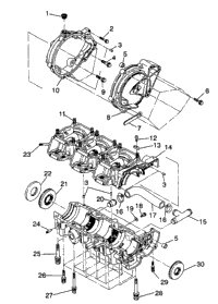 Crankcase Assembly Sl 650