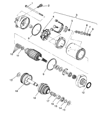 Starting Motor Assembly Sl 650