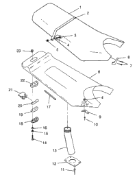 Seat Sl 700 B964066 & Intl. Sl 700