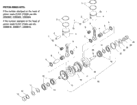 Crankshaft & Piston W014697d