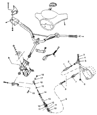 Steering Sl 900 B974091 & Sl 1050
