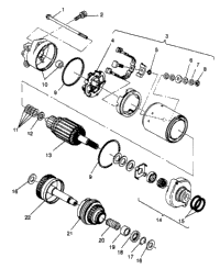 Starting Motor Slt 780 & Intl. Slt 780 I964588
