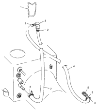 Water Siphon Slt 780 & Intl. Slt 780 I964588