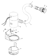 Bilge Pump Hurricane B974473 & Intl. Hurricane
