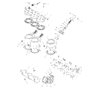 Cylinder, Head & Exhaust Valves