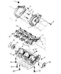 Crankcase Assembly Slx 780