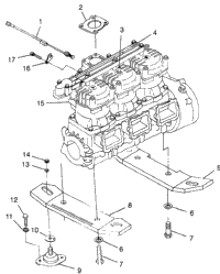Engine Mounting Sltx & Intl. Sltx I974590