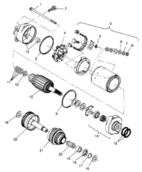 Starting Motor Slt 780