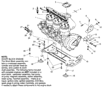 Engine Mounting Slx 780 & Intl. Slx 780 I964287