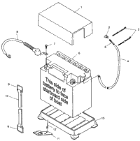 Battery Box Slt 700 & Intl. Slt 700 I964166
